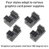 10 PCS ATX 8Pin Female to 8Pin Male 180 Degree Angled Adapter , Model: PH36A