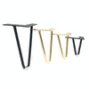 LH-S0006 Metal Furniture Support Legs, Height: 20cm(Titanium)