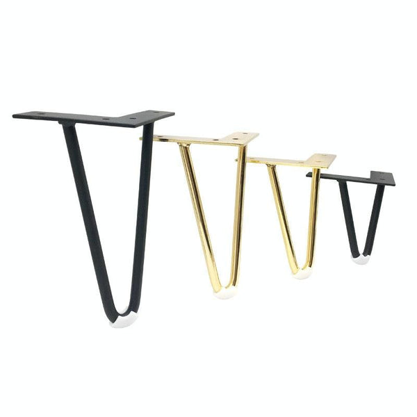 LH-S0006 Metal Furniture Support Legs, Height: 20cm(Titanium)