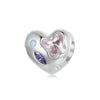S925 Sterling Silver Platinum-plated Love Opal DIY Bracelet With Beads(SCC2745)