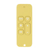 Baby Simulation Silicone Remote Control Can Press Tooth Glue Preventing Eating Hands Teething Stick, Color: 4th Generation Yellow