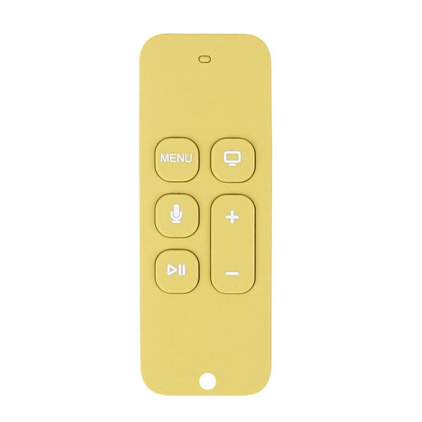 Baby Simulation Silicone Remote Control Can Press Tooth Glue Preventing Eating Hands Teething Stick, Color: 4th Generation Yellow