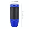 Universal Car Carbon Fiber Metal Gear Shift Knob (Blue)