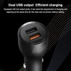 Original Huawei P0006 Dual USB Interface Super Fast Charging Car Charger (Max 66W) (Black)