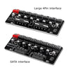 PWM Fan Hub Computer CPU Fan Extender(Big 4Pin Interface)