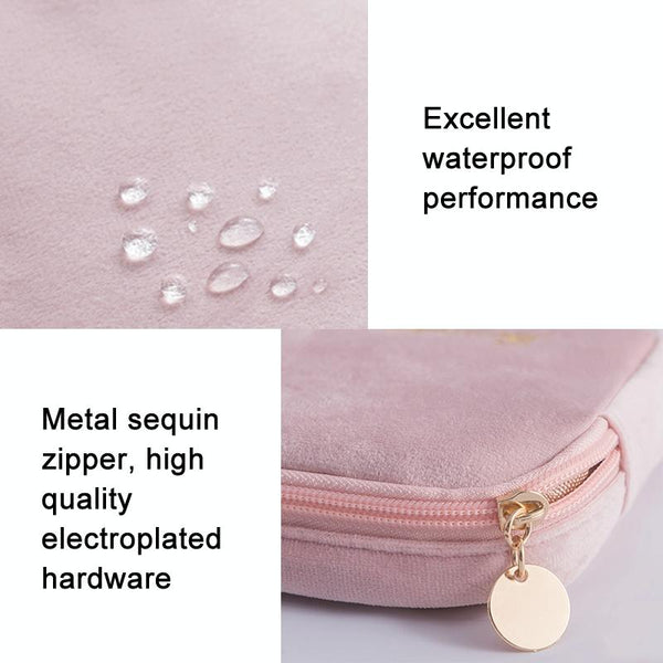 Plush Cloth Sanitary Napkin Storage Bag Sanitary Pad Storage Bag(Gray)