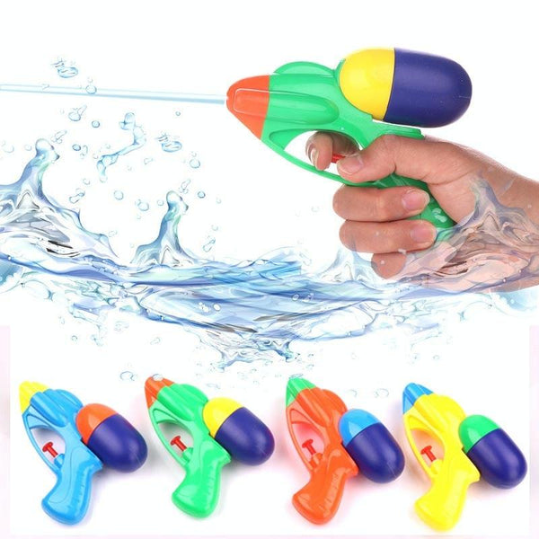 2 PCS Outdoor Children Beach Toys Nostalgic Plastic Small Water Gun, Random Delivery