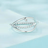 SCR905 S925 Sterling Silver Fake Three Layers Round Peas Ring(No.7)