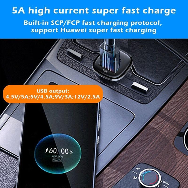 S-33 PD 30W Dual Port USB Super Fast Charge Car Charger