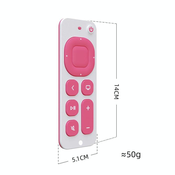 Baby Simulation Silicone Remote Control Can Press Tooth Glue Preventing Eating Hands Teething Stick, Color: 4th Generation Pink