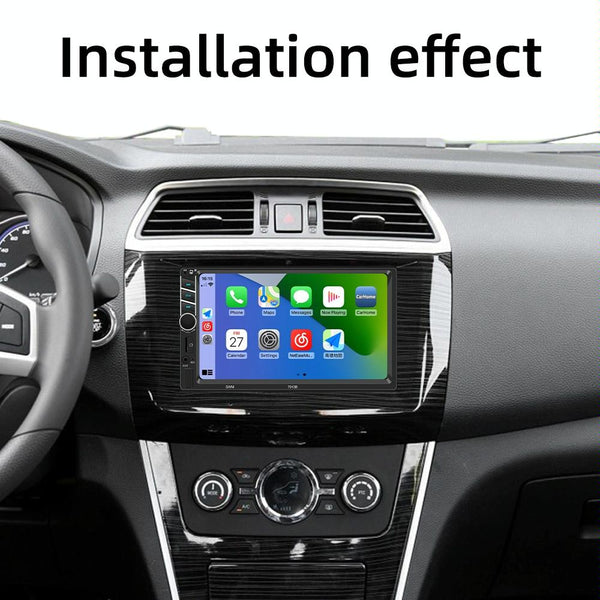 7013B HD 7 inch Car Radio Receiver MP5 Player, Support FM & Bluetooth & TF Card & Phone Link & Wired Carplay