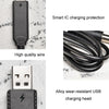 10pcs 3.7V IC Circuit Protection Lithium Battery USB Straight Head Charging Cable, Model: 5.5mm