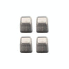 4pcs / Set Thickened Wear-Resistant Table And Chair Leg Covers Household Quiet Non-Slip Stool Foot Protector, Style: Mini Small Square Light Gray