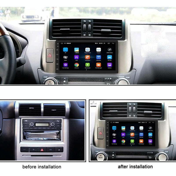 A2222KT 7 Inch Android Navigation WiFi Version 1+32G GPS Bluetooth 2.5D Screen Car Central Control MP5 Player, Style: Standard+12Lights Camera