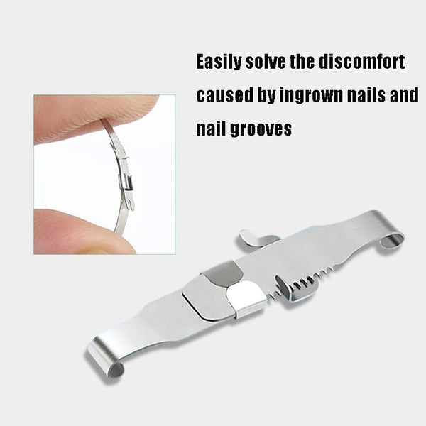 Orthopedic Buckle Toe Nail Groove Ingrown Nail Corrector, Style:No. 44, Specifications:Positive Nail Buckle