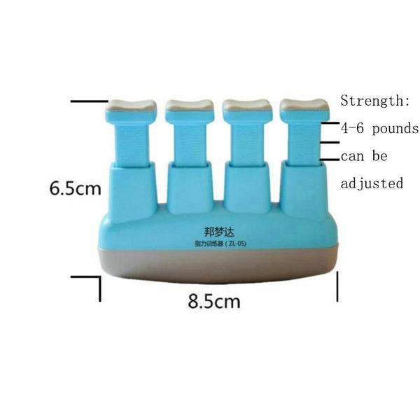 BangMengDa Finger Strength Training Device Rehabilitation Training Grip Strength Device(Blue)