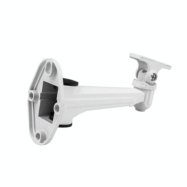 Adjustable CCTV Camera Wall Mount Bracket, ABS Plastic, White