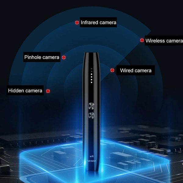 RF Detector & Camera Lens Finder - Anti Spy Bug Detector