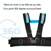 Motorcycle Anti-Fall Children Strap Riding Safety Harness, Color: Light Blue