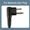 RETEVIS HM004 IPX5 Waterproof 2 Pin Motorcycle Speaker Microphone for Motorola GP68/GP88/GP300/ GP2000/CT150
