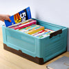 Foldable Book Box Plastic Storage Box, Color: L Banana Yellow