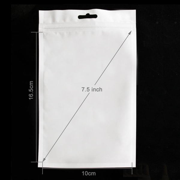 500 PCS Ziplock Bags, Resealable Bag for Leather Case of iPhone 6 & 6 Plus, iPhone 5 & 5S, Size: 21cm x 12cm