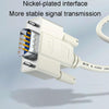 JINGHUA B110 Male To Female DB Cable RS232 Serial COM Cord Printer Device Connection Line, Size: 1.5m(Beige)