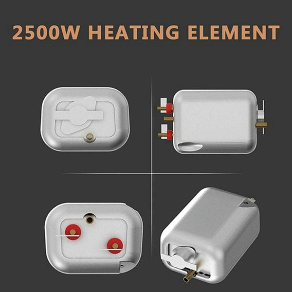 2500W High Temperature And High Pressure Steam Cleaning Machine for Kitchen Bathroom Furniture, Color: White 110V US Plug