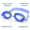 RUIHE Children Cute Cartoon Waterproof Anti-Fog Swimming Goggles(Orange)