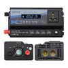 XUYUAN 4000W Car Inverter LED Colorful Atmosphere Light 4 USB Charging Converter, Specification: 12V-220V