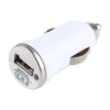 DC 5V / 1A USB Car Charger for Galaxy SIV / i9500 / SIII / i9300 / i8190 / S7562 / i8750 / i9220 / N7000 / i9100 / i9082 / BlackBerry Z10 / HTC X920e / Nokia / Other Mobile Phones(White)