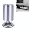 Stainless Steel Wire Drawing Thickened Column Sofa Furniture Cabinet Foot, Height: 100mm