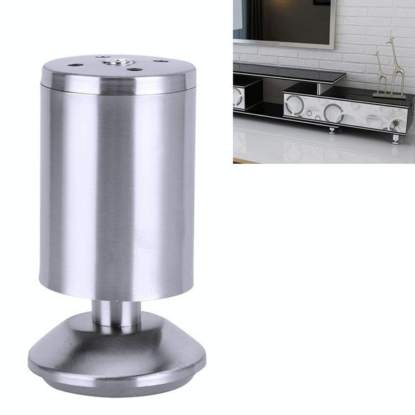 Stainless Steel Wire Drawing Thickened Column Sofa Furniture Cabinet Foot, Height: 100mm