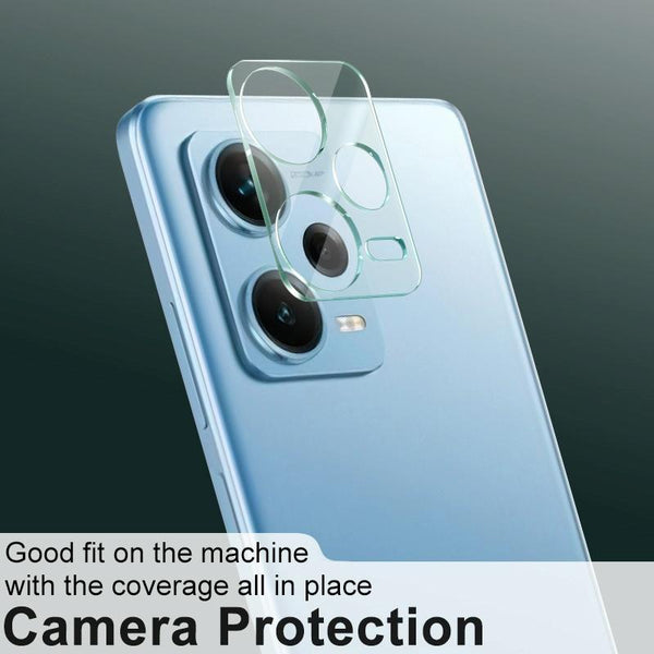 For Xiaomi Redmi Note 12 Pro+ 5G China/Indian imak Integrated Rear Camera Lens Tempered Glass Film