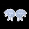 Halloween DIY Earrings Mould Pendant Decoration Silicone Mould, Style: 5776(White)