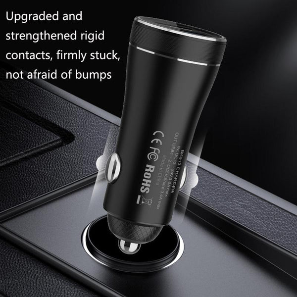 QIAKEY BK919 Dual Ports Fast Charge Car Charger
