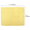 KANEED Synthetic Chamois Drying Towel Super Absorbent PVA Shammy Cloth for Fast Drying of Car, Size: 43 x 32 x 0.2cm(Yellow)
