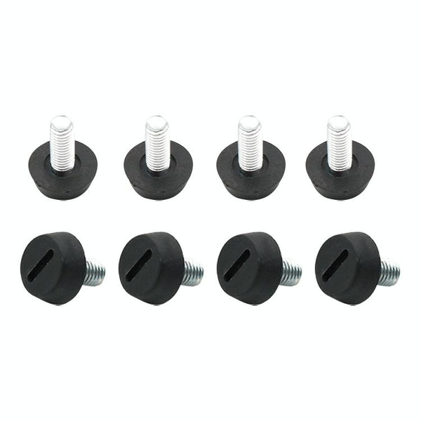 100 PCS Adjustable Foot Pad Furniture Screw Support Stub, M8x15