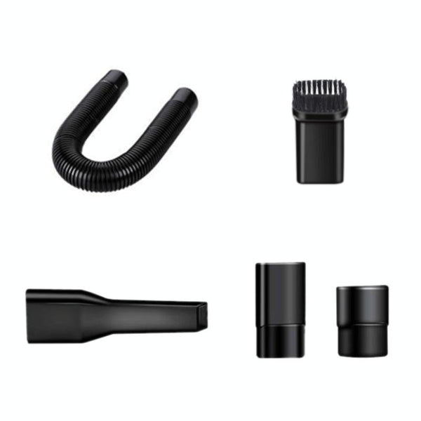 Eighth Generation Car Vacuum Cleaner 120W Wet and Dry Dual-use Strong Suction(Orange)