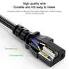 3 Prong Style AC Power Cord with 304 Switch, Length: 1.2m(Black)
