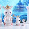 Piggy Banks God Rabbit Home Ornaments Gift Crafts, Size: Large Purple