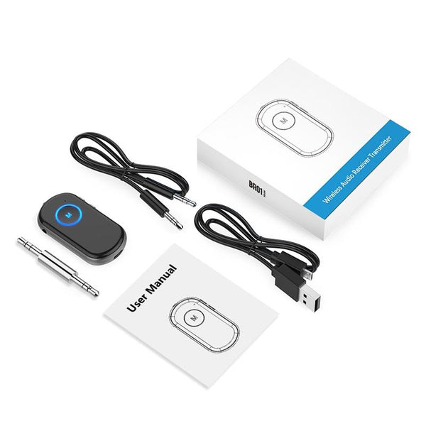 BR01 Car Bluetooth 5.0 Wireless Audio Receiver Transmitter