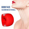 3PCS 2nd Generation Masseter Ball Mandibular Trainer Facial Muscle Trainer Silicone Face-Lifting Device(Green)
