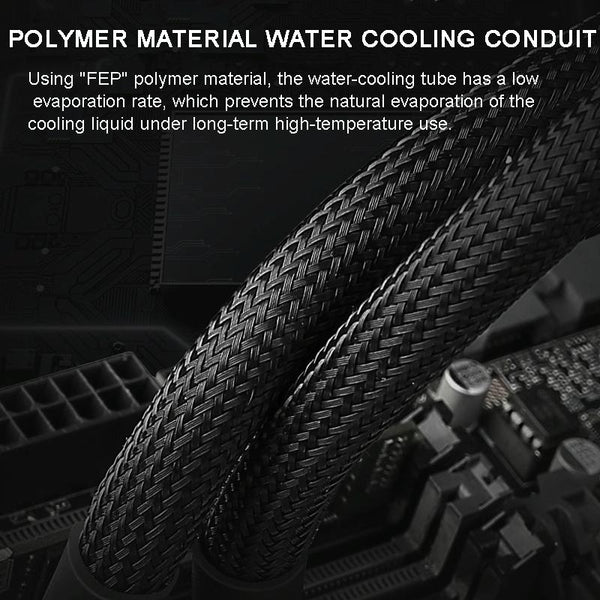 EVESKY  Water Cooler Cpu Fan RGB Fan Liquid Heatsink Integrated Radiator, Spec: 360mm
