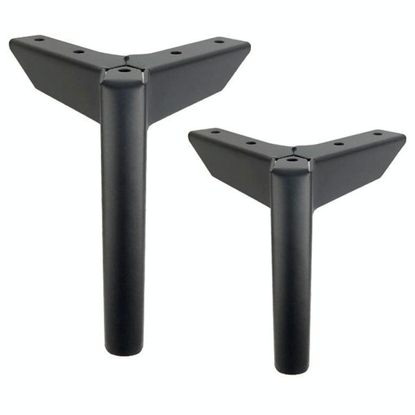 LH-FJ0039 Metal Furniture Support Legs, Height: 10cm(Titanium)