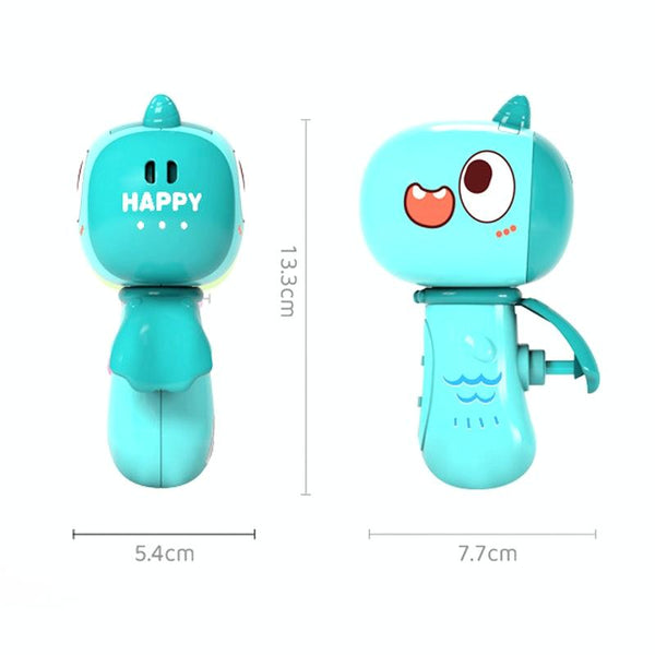 Children Sprayer Toy Cartoon Dinosaur Outdoor Beach Swimming Pool Playing Toys(Yellow Duck)