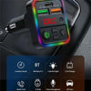 P18 Double USB Cigarette Lighter Bluetooth Car MP3 Music Player Hands-Free Calling Car Audio Device