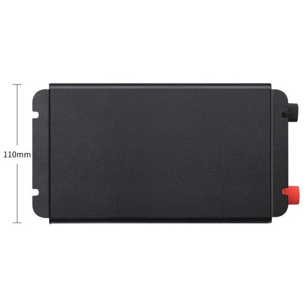 XUYUAN 3000W Car Inverter LED Colorful Atmosphere Light 4 USB Charging Converter, Specification: 12V-220V