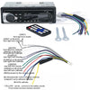 JSD-520 Car Stereo Radio MP3 Audio Player Support Bluetooth Hand-free Calling / FM / USB / SD, EU Plug Version