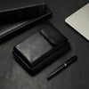 Elephant Pattern Multifunctional Cross Bag Phone Case(Black)